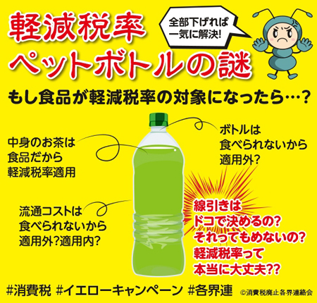 湖東税理士が軽減税率の説明に使った資料